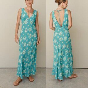Verge Girl Monette Bias Cut Maxi Dress - Grandiflora - Size US 6